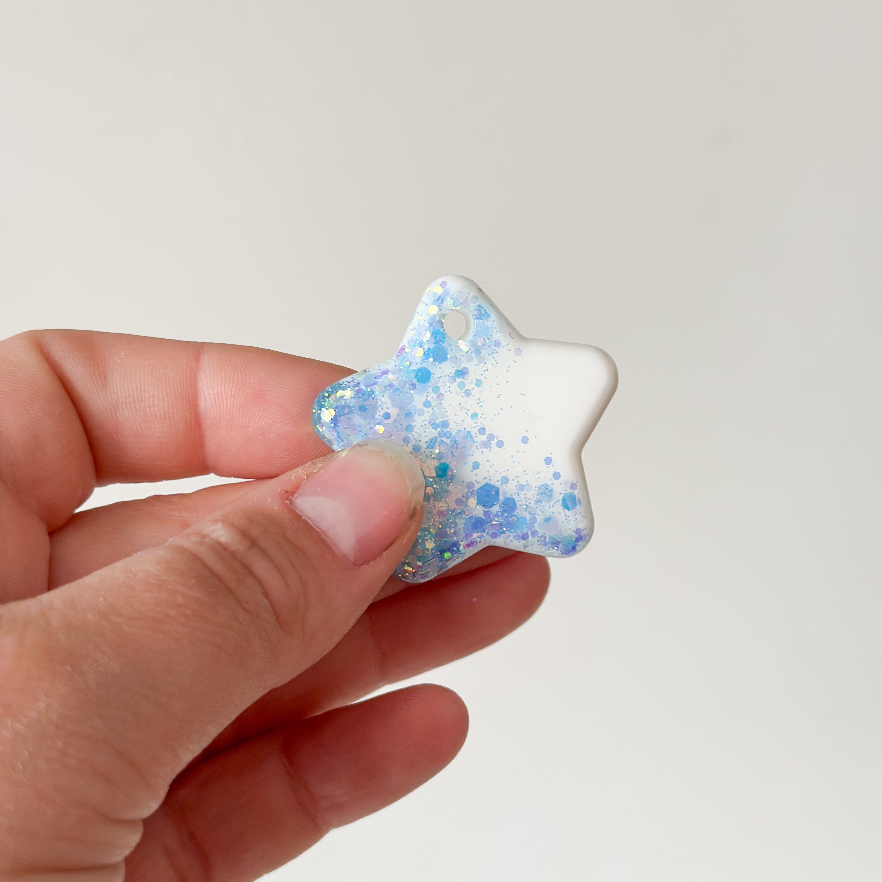 Tag ster wit blauw
