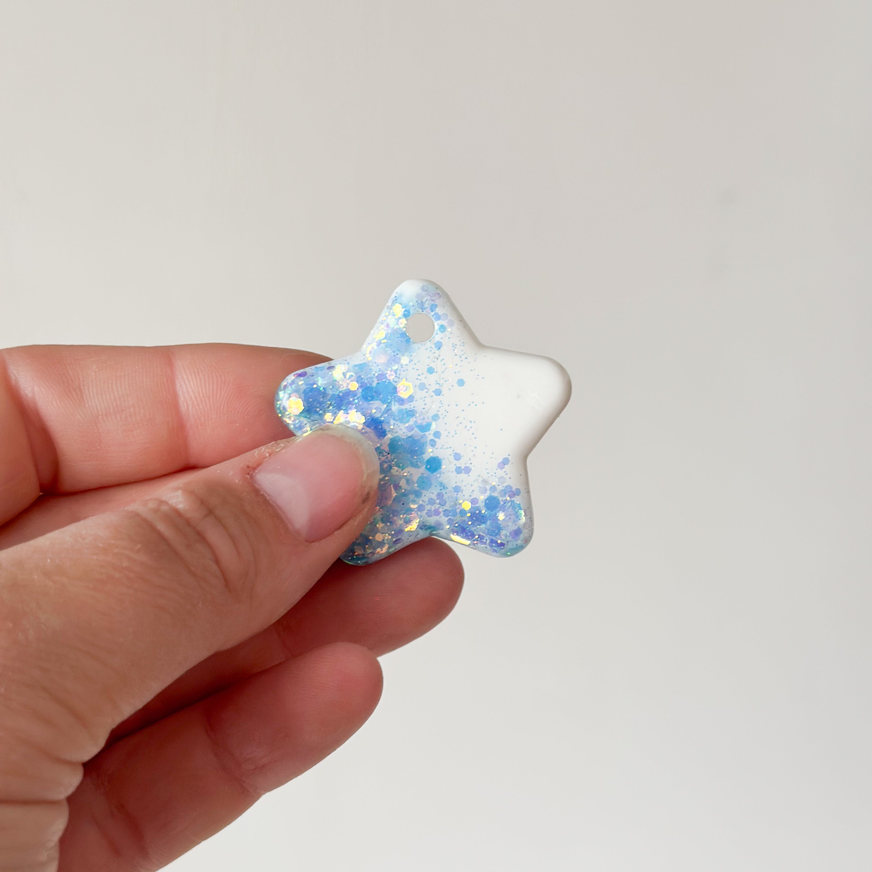 Tag ster wit blauw