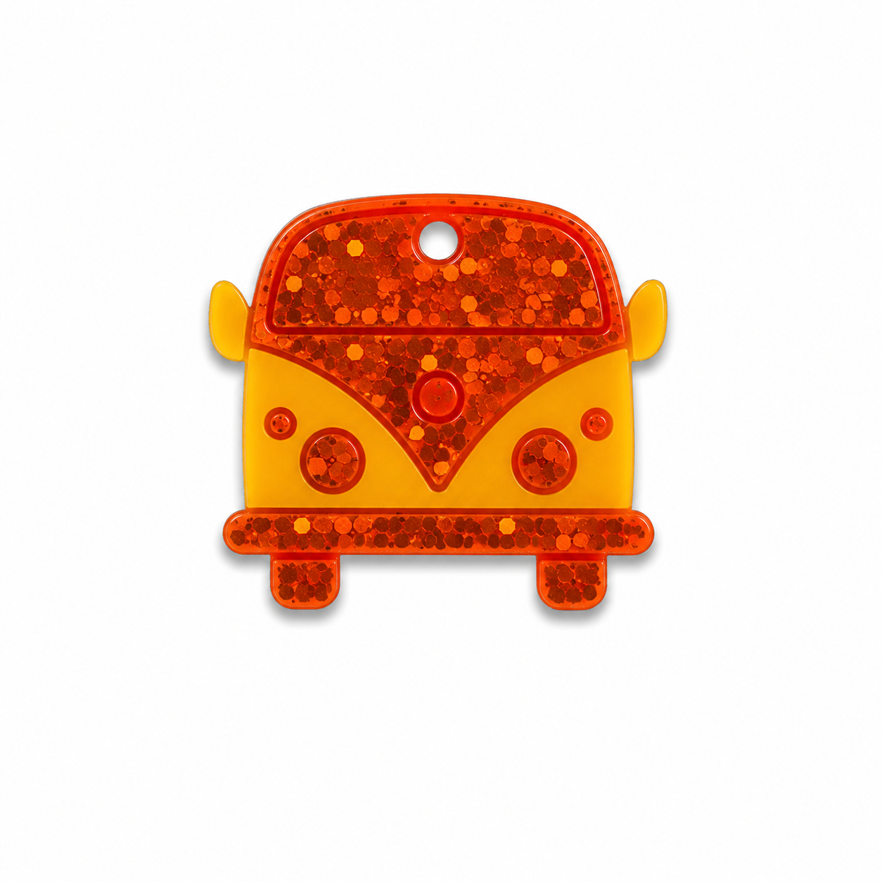 Hondentag VW bus glitter