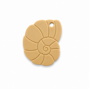 Hondentag beige schelp
