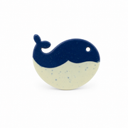 Hondentag blauw wit walvis