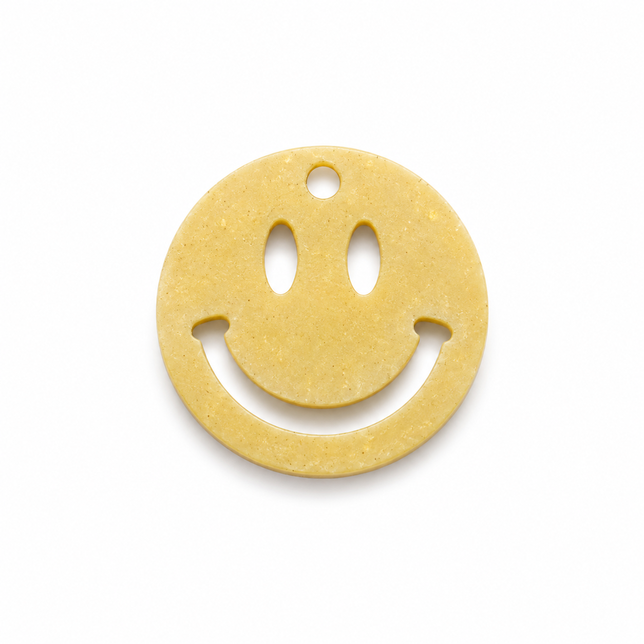 Hondentag zand smiley MINI
