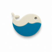 Hondentag wit blauw walvis MINI