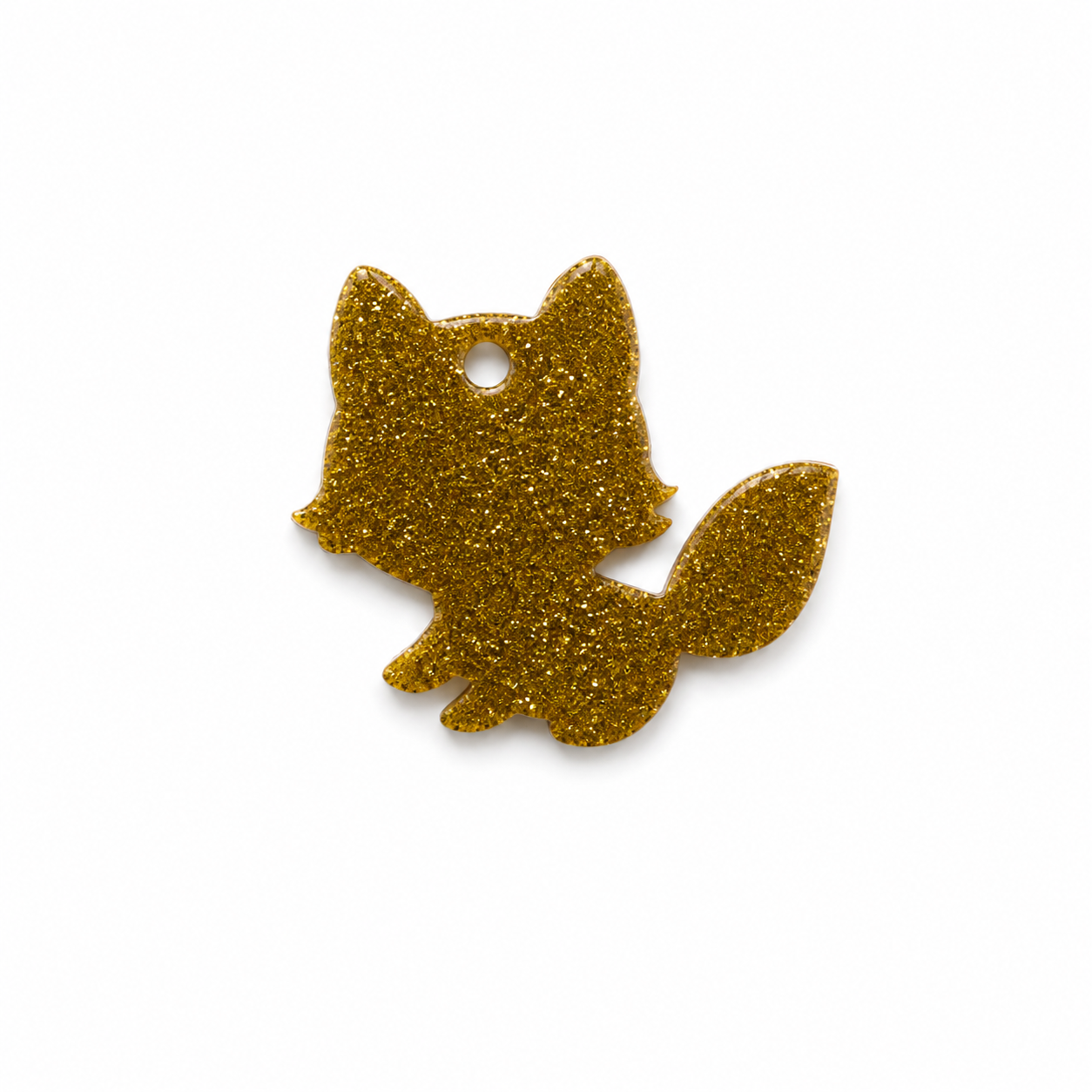Hondentag gouden vosje outdoor MINI S