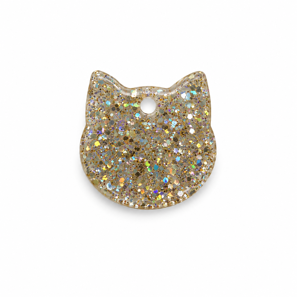 Hondentag glitter kat MINI S