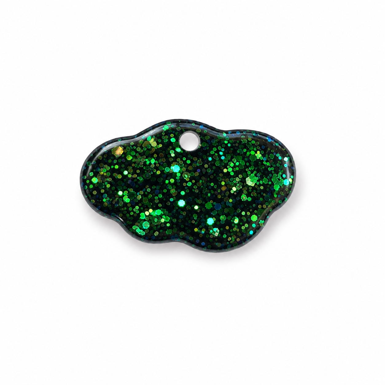 Hondentag glitter wolkje