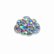 Hondentag glitter wolkje