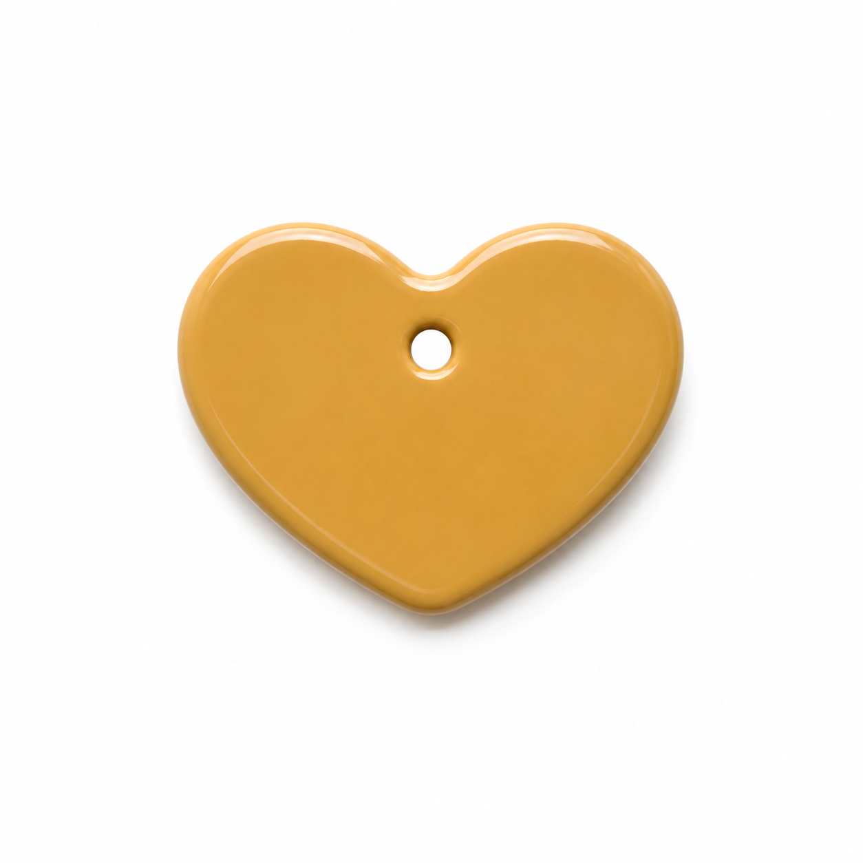 Hondentag beige hart