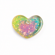 Hondentag glitter hart
