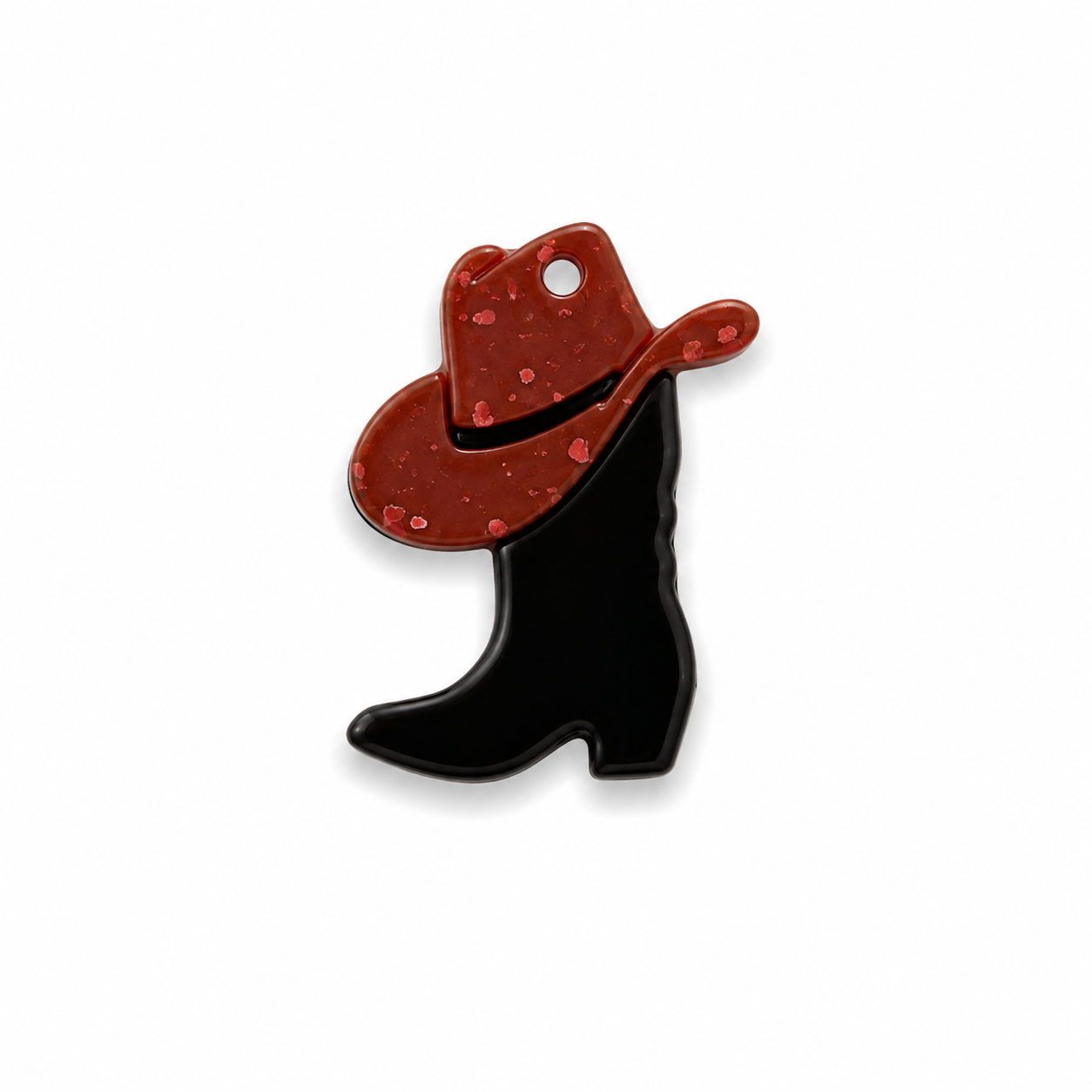 Hondentag bruine cowboy/girl boots