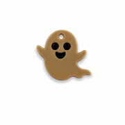 Hondentag blij schattig spook