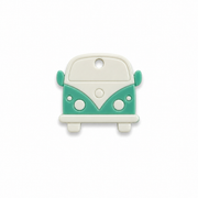 Hondentag wit mint VW bus MINI