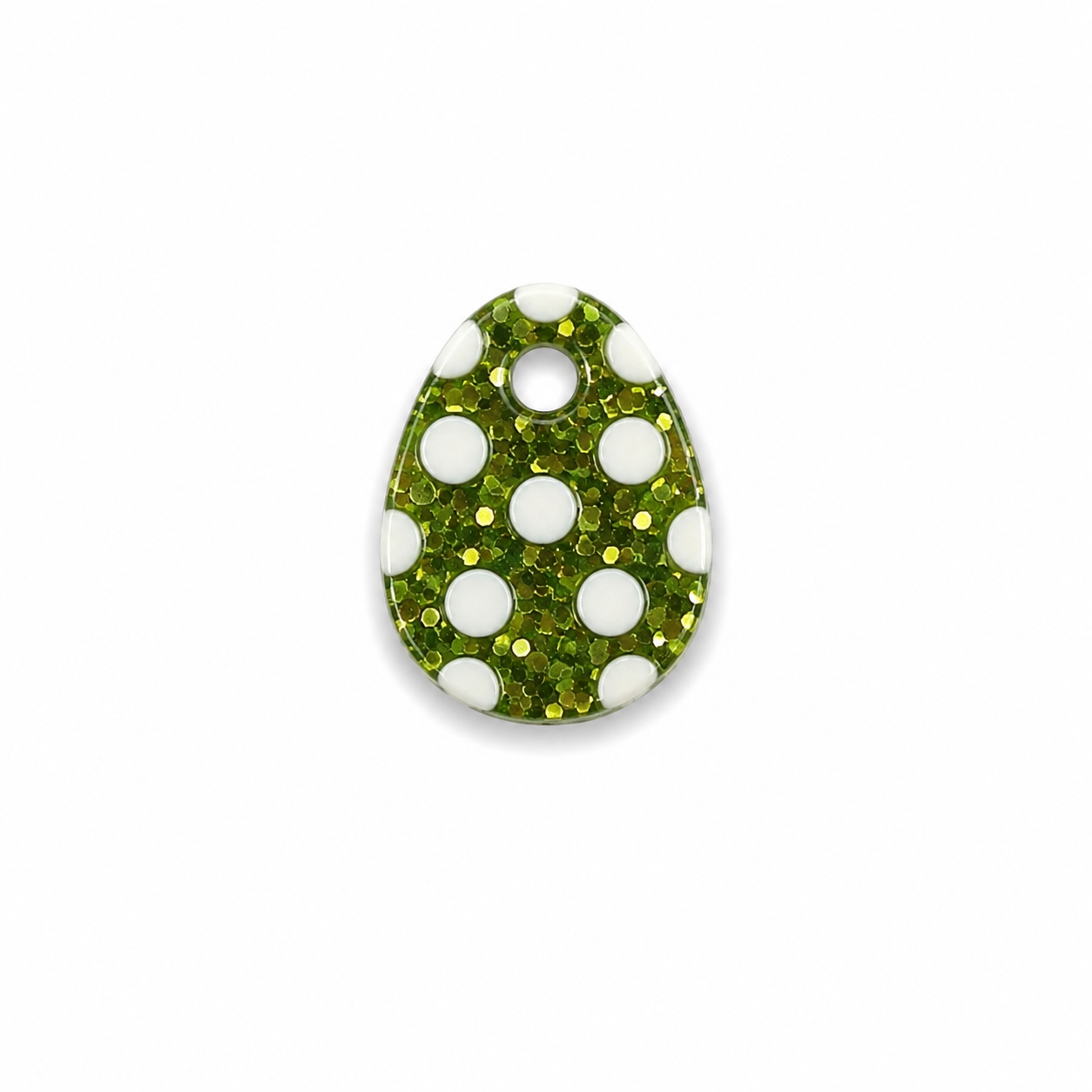 Hondentag stippeltjes groene paas ei MINI