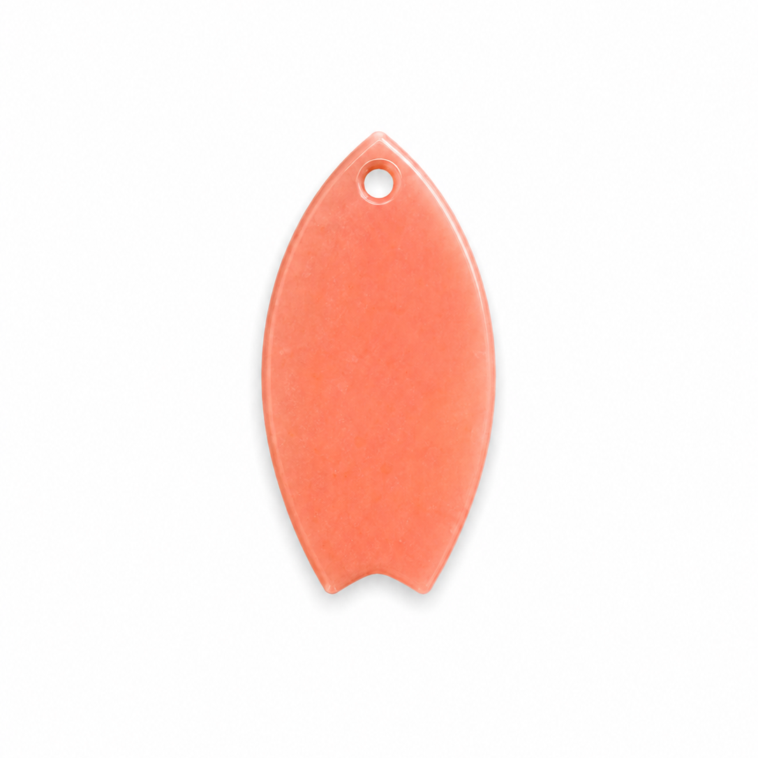 Hondentag glitter roze surfplank MINI