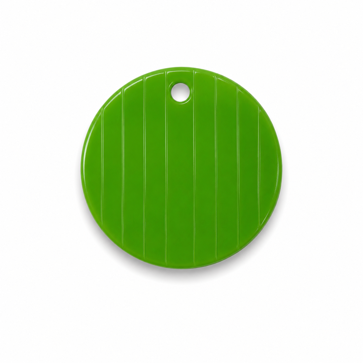 Hondentag streep groene cirkel MINI