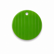 Hondentag streep groene cirkel MINI