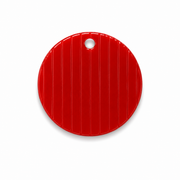 Hondentag streep rode cirkel MINI