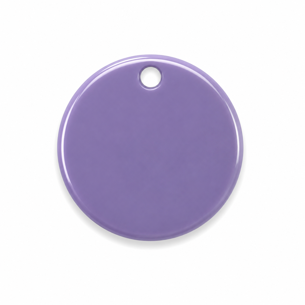 Hondentag lilac rond
