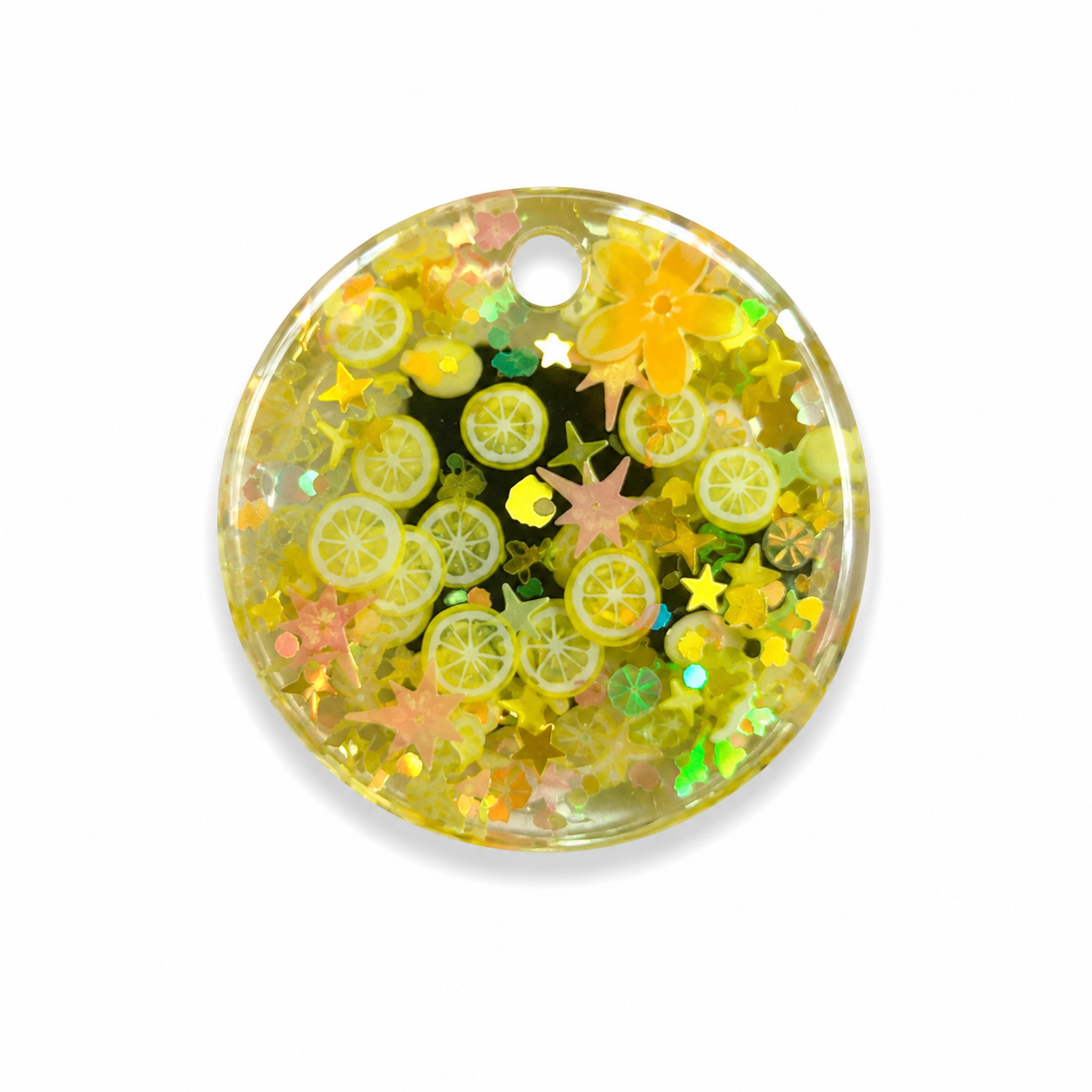 Hondentag lemon squeeze rond