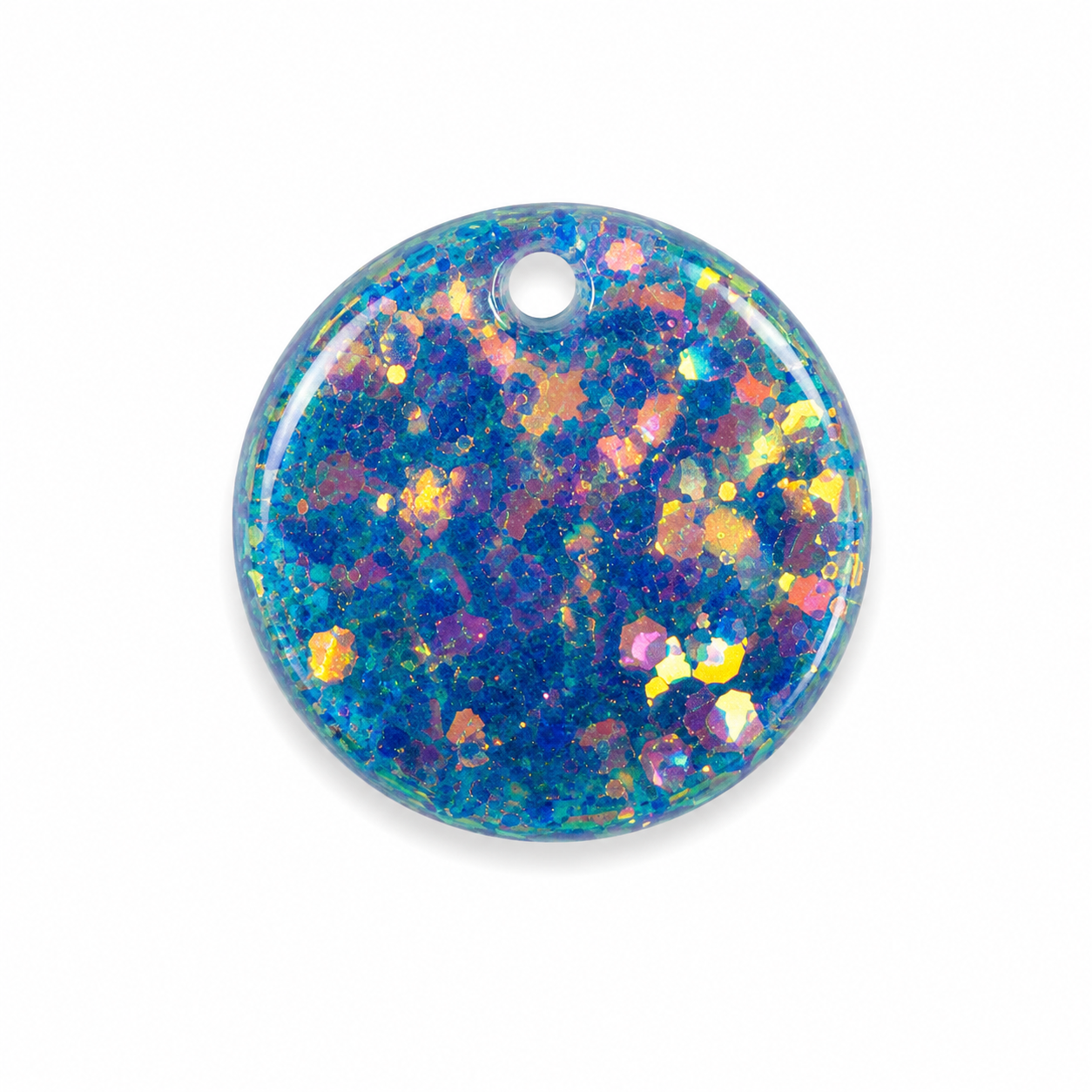 Hondentag ocean blue rond