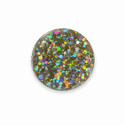 Hondentag XL glitter funfetti rond