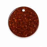 Hondentag XL rustic glitter rond