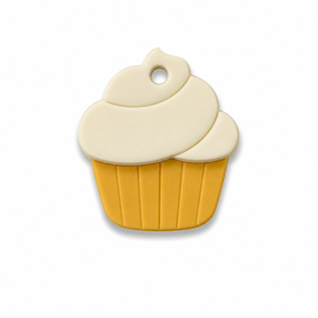 Hondentag vanille cupcake