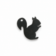 Hondentag dark brown eekhoorn