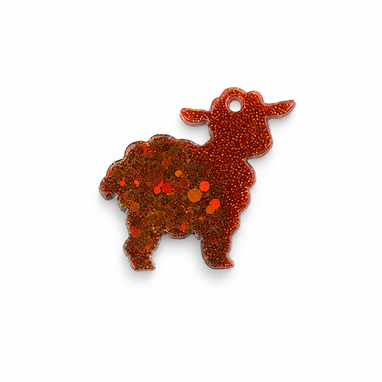 Hondentag glitter body schaapje