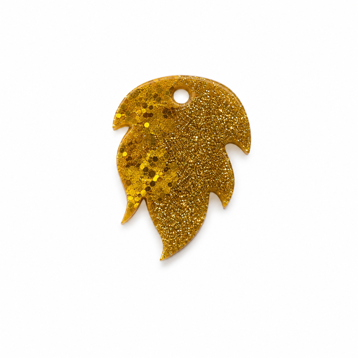 Hondentag glitter vlammen vuur