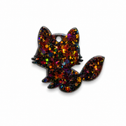 Hondentag glitter autumn vosje