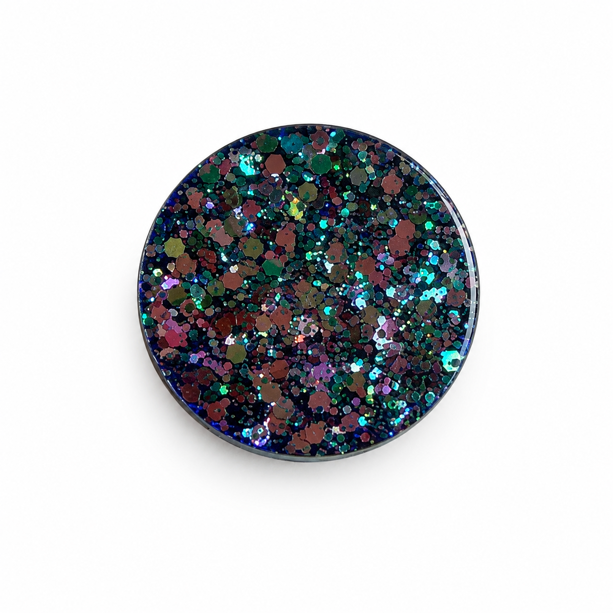 Hondentag glitter galaxy groot