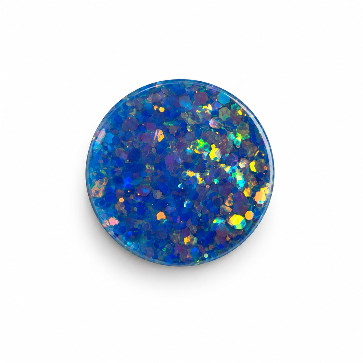 Hondentag glitter ocean groot