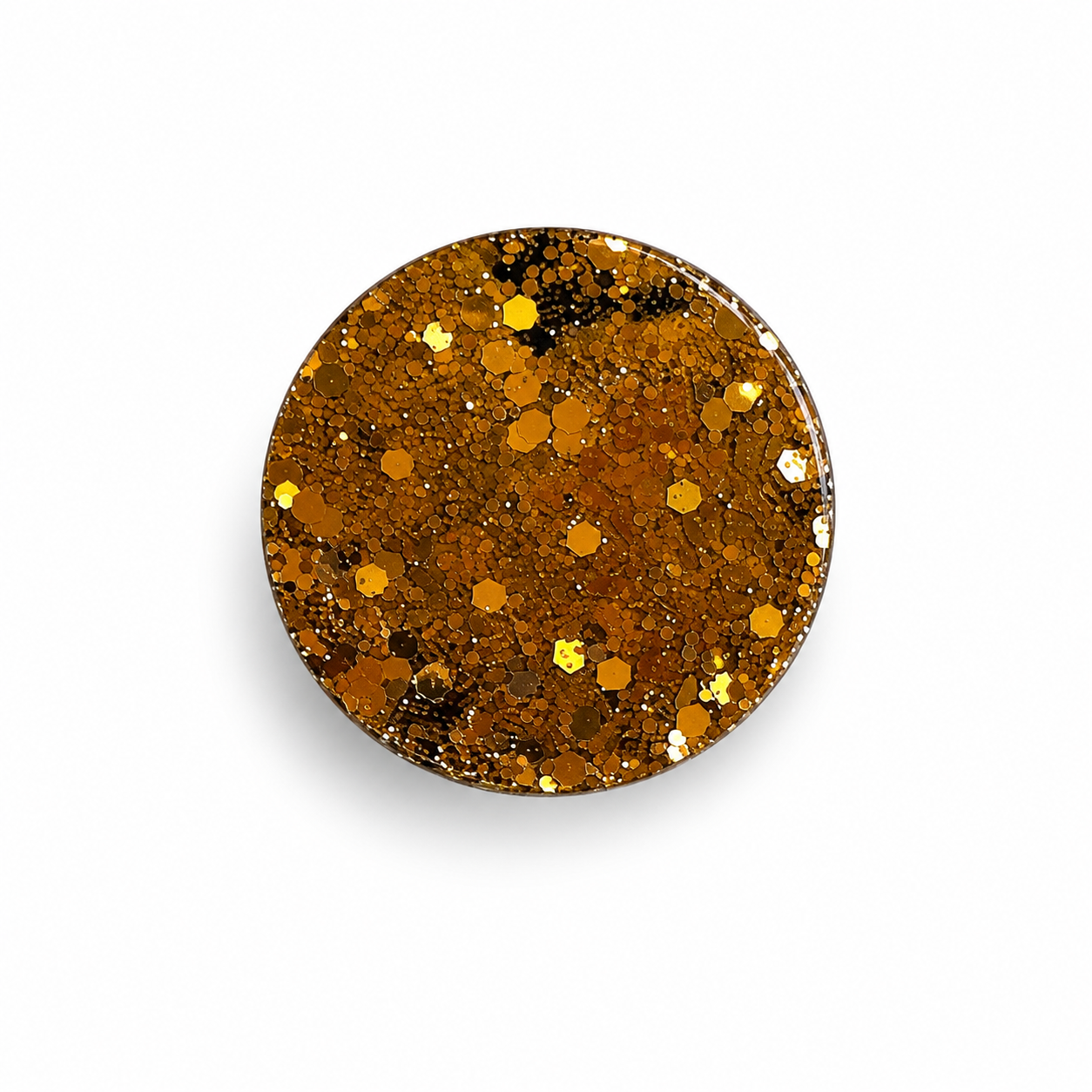 Hondentag glitter coffee groot
