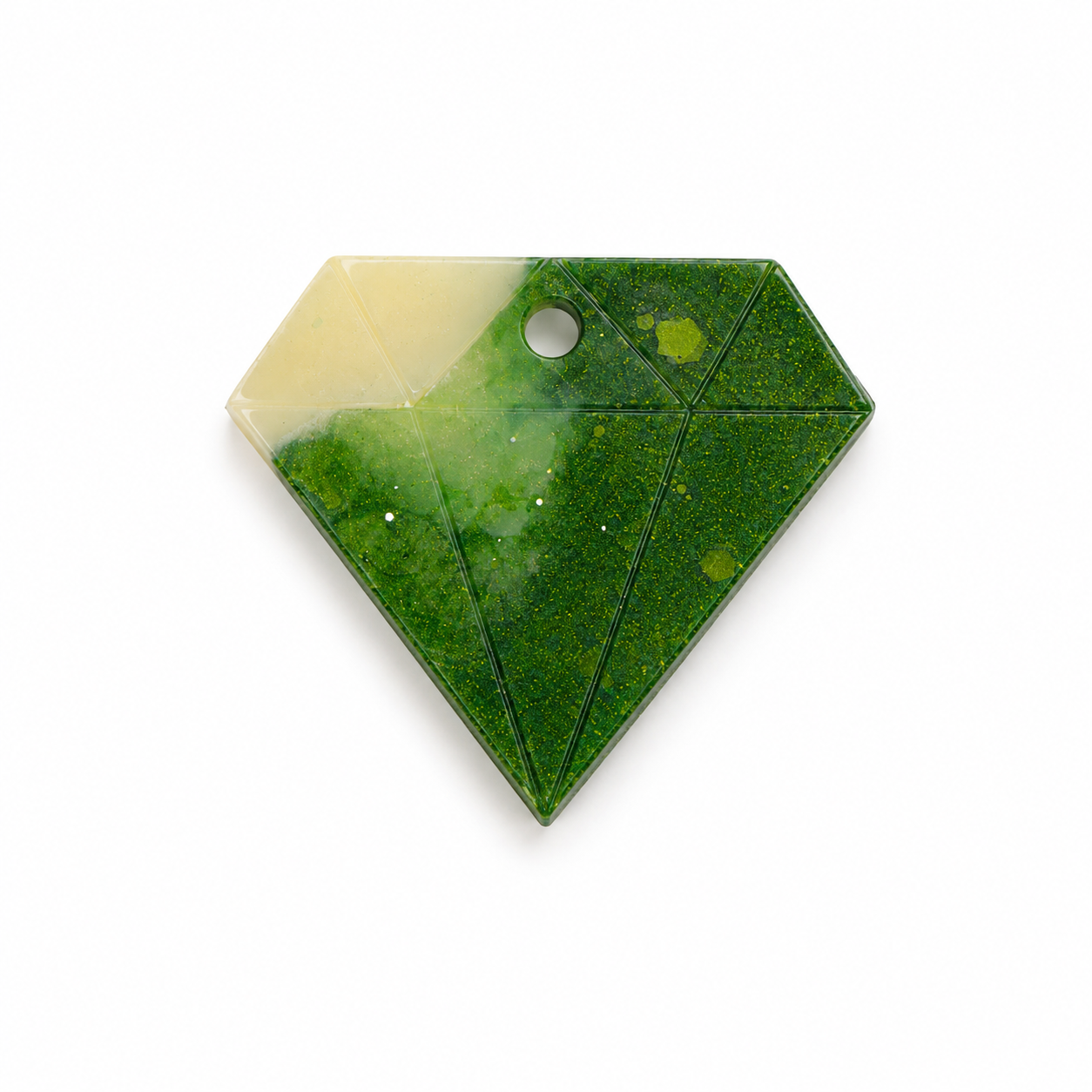 Hondentag emerald diamant