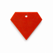 Hondentag ruby diamant
