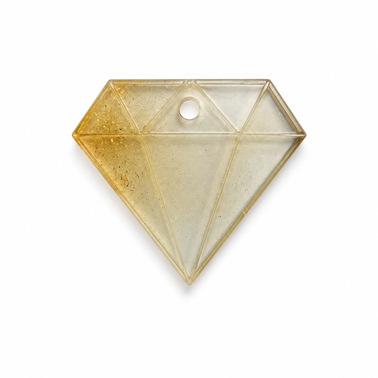 Hondentag pearl touch of gold diamant