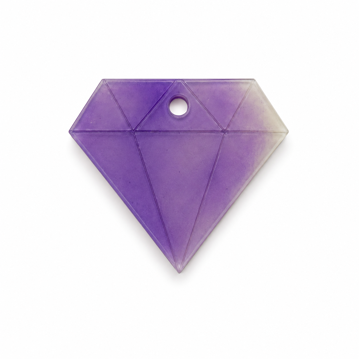 Hondentag violet diamant
