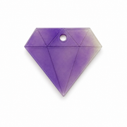 Hondentag violet diamant