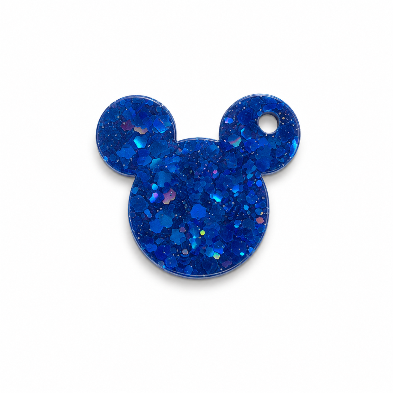 Hondentag glitter frozen mickey