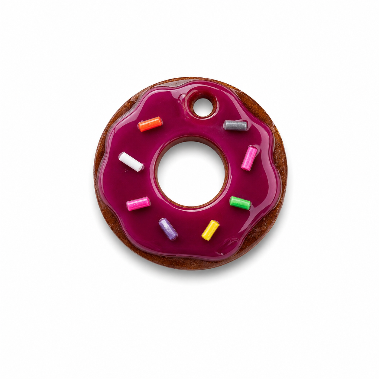 Hondentag sparkly donut