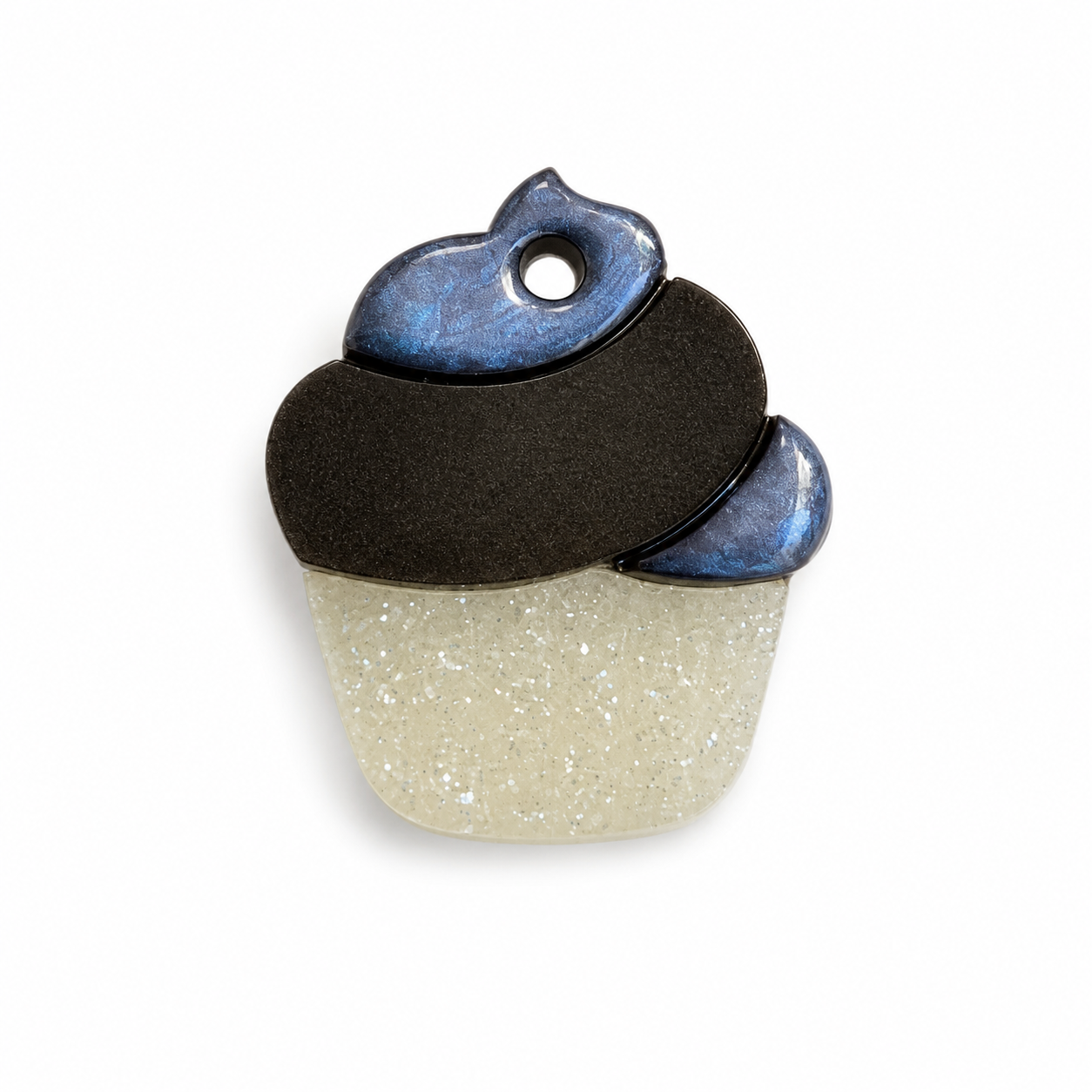Hondentag white wrapper pupcake