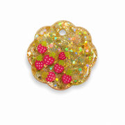 Hondentag strawberry daisy bloem