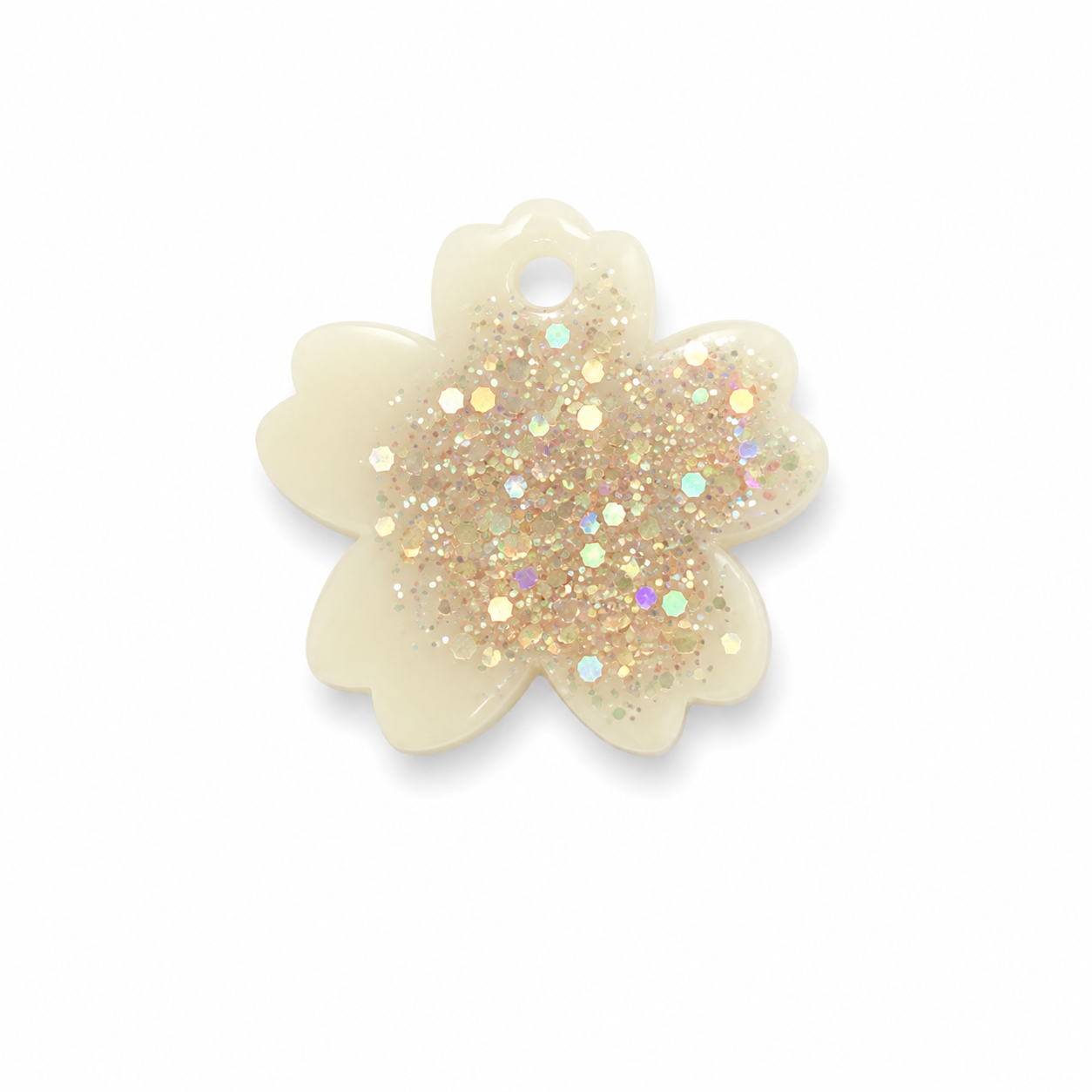 Hondentag white full sparkle sakura bloem