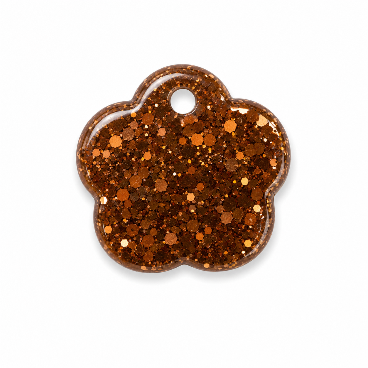 Hondentag brown sparkle margriet bloem