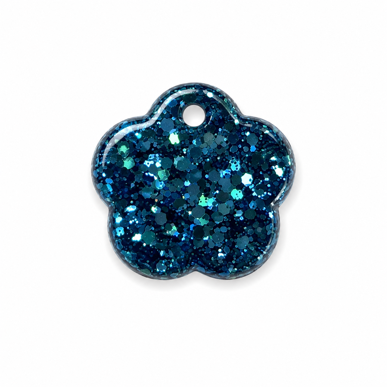 Hondentag blue sparkle margriet bloem