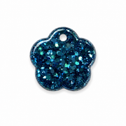 Hondentag blue sparkle margriet bloem