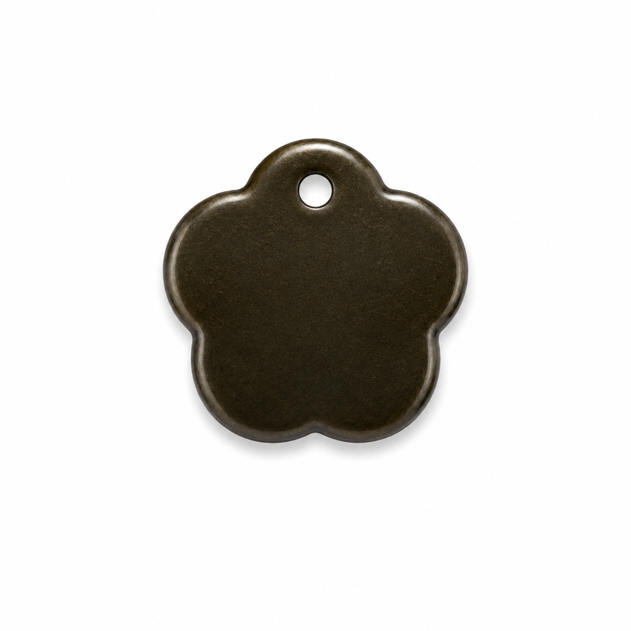Hondentag brownie brown margriet bloem