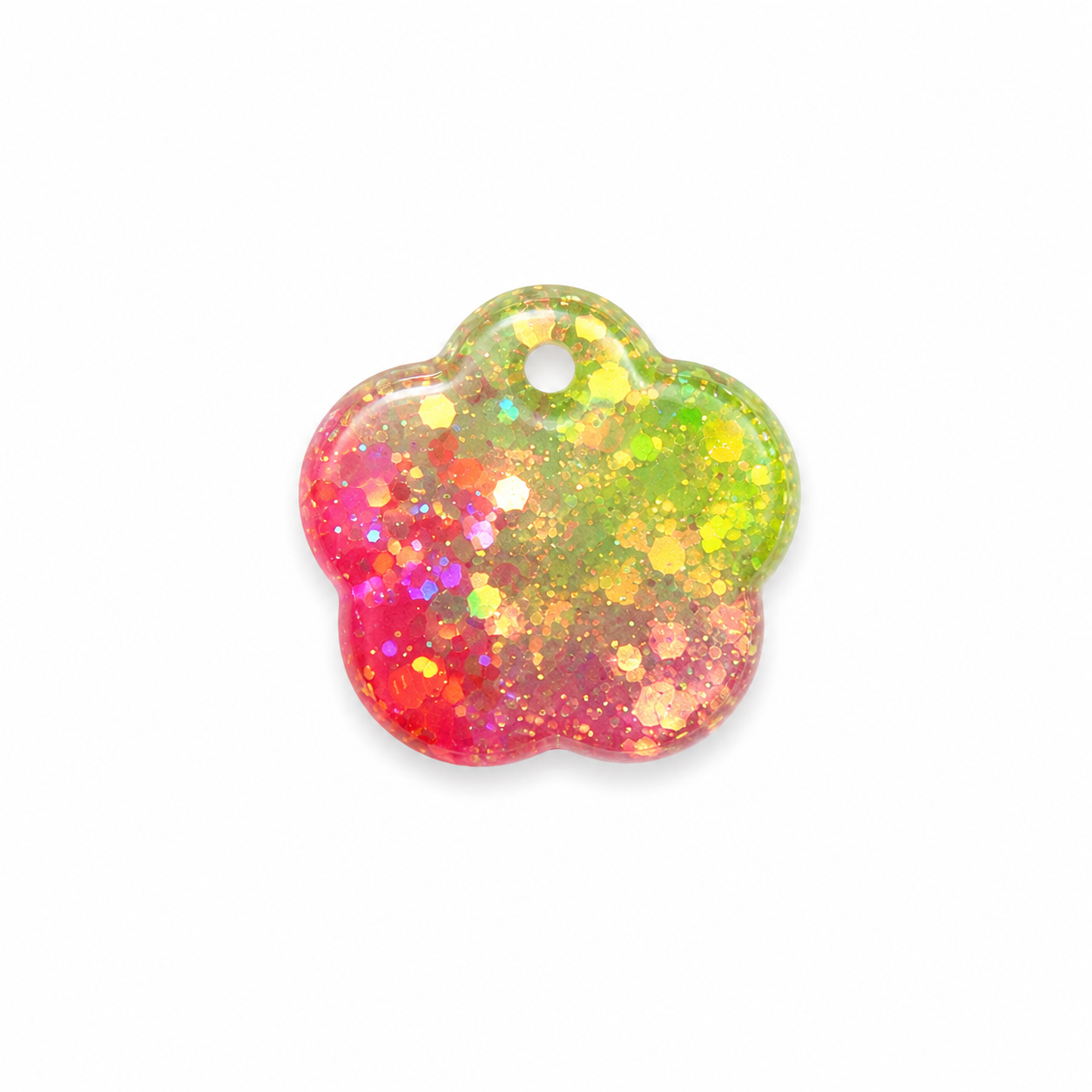 Hondentag rainbow sparkle margriet bloem