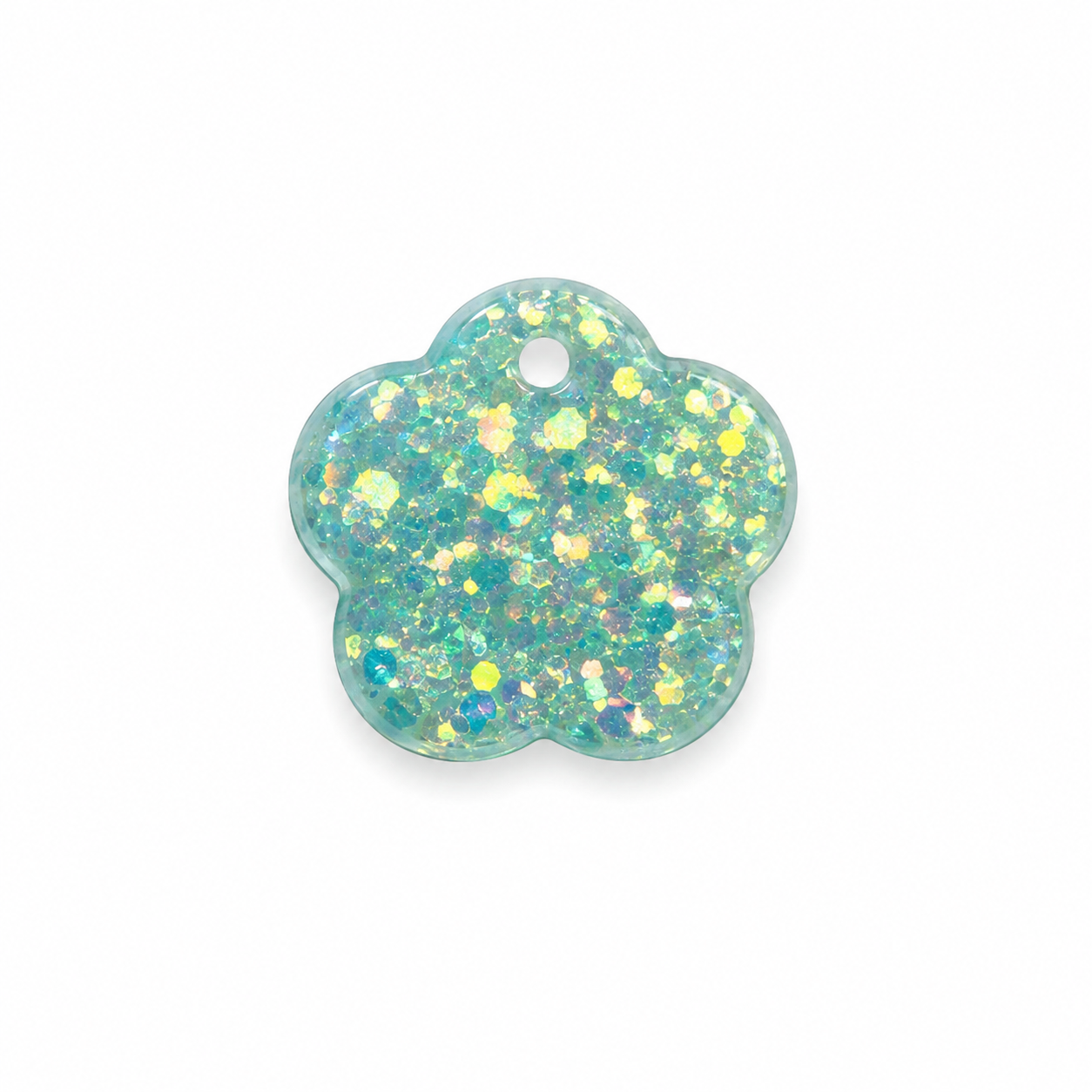 Hondentag ocean blue sparkle margriet bloem